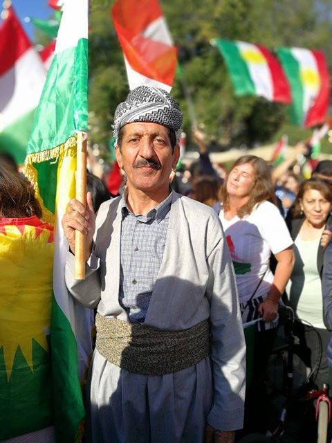 به‌ وێنه‌.. پشتيوانى كوردانى سويد له‌ ريفراندۆمى سه‌ربه‌خۆيى كوردستان ببينه‌
